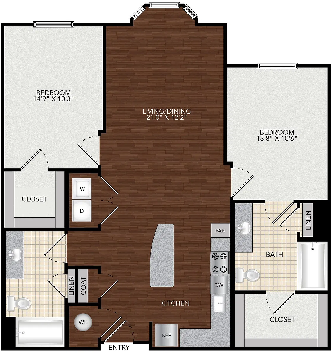 Floor plan 20B