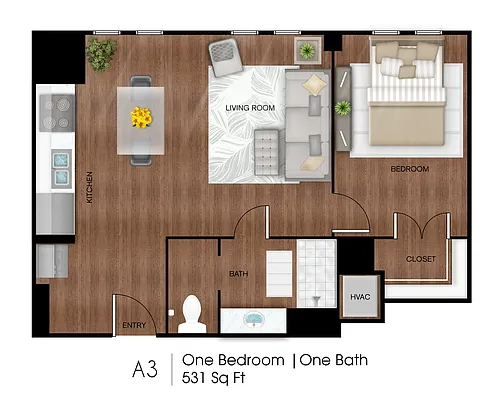 Floor plan A3