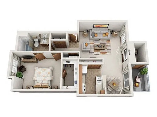 Floor plan Jefferson