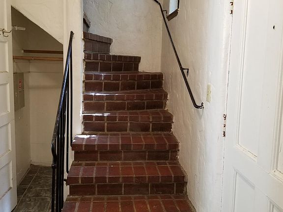 Brick staircase
