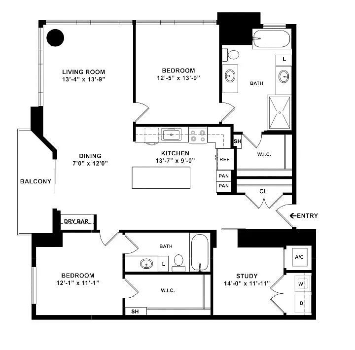 Floor plan B11