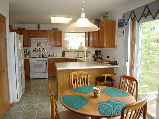Kitchen, eating area and 1st. floor family