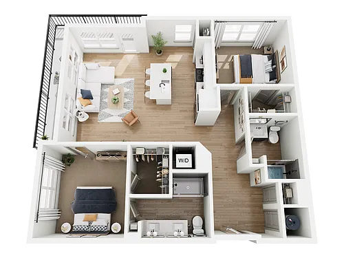 Floor plan B2