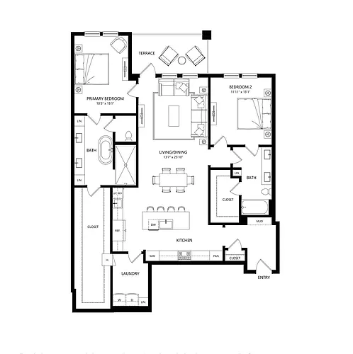 Floor plan B12