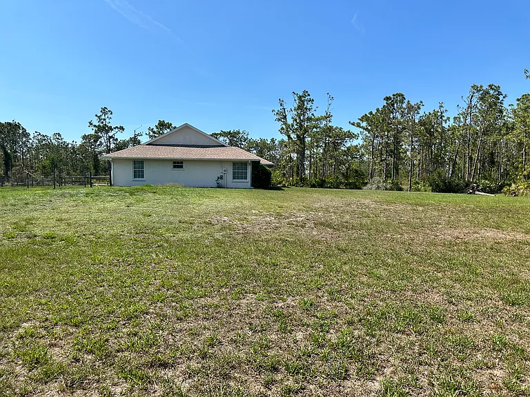 Side view of home