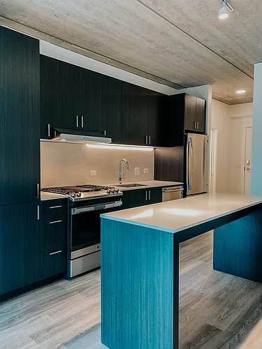 Floor plan 1 Bedroom 2 Bath with Separate Office and Balcony