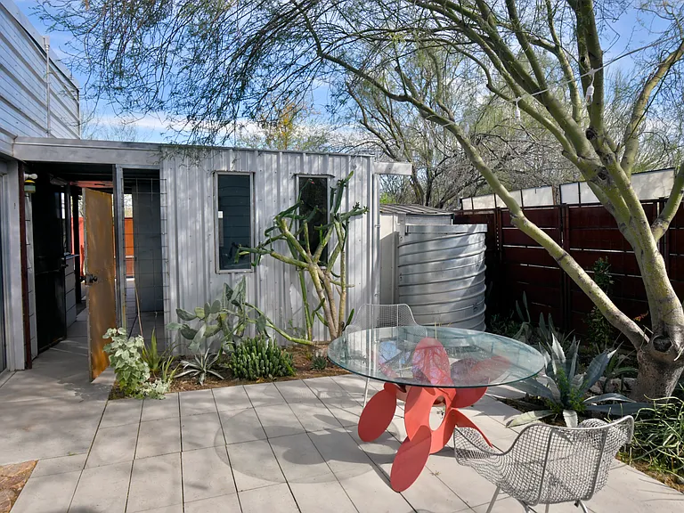 Exterior courtyard