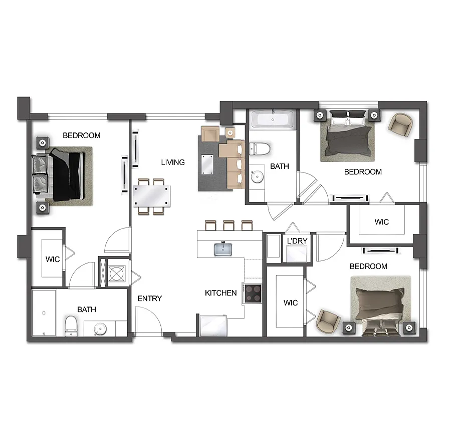 Floor plan C1