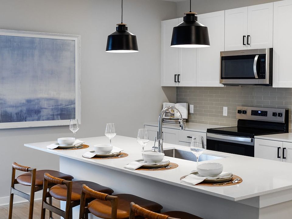 Kitchen and dining area
