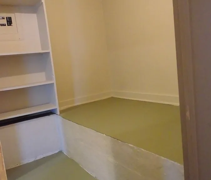 2nd bedroom, fits a twin bed or use for more storage space.