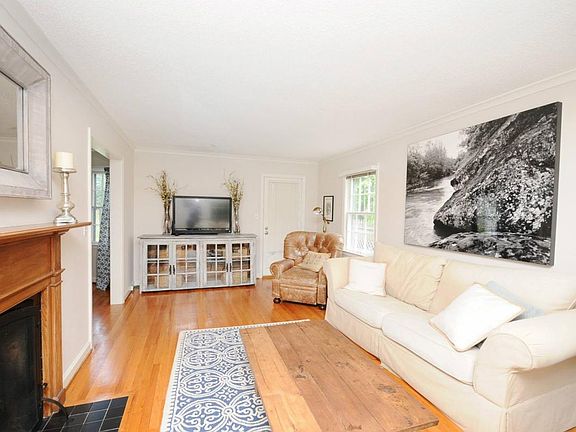 Large living room with tons of natural light