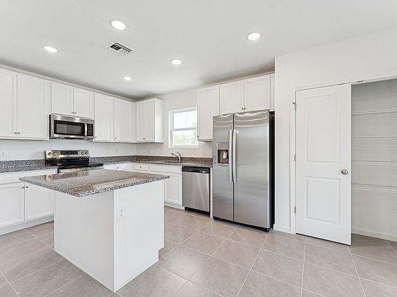 Kitchen with vast island