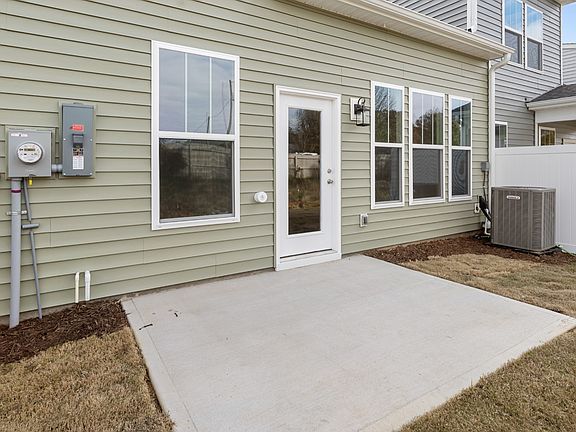 Rear Exterior of The Summit Design by DRB Homes at Peachtree Townes in Boiling Springs, SC