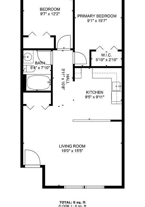 2D Floor Plan for 3889 Henry Court_08172024