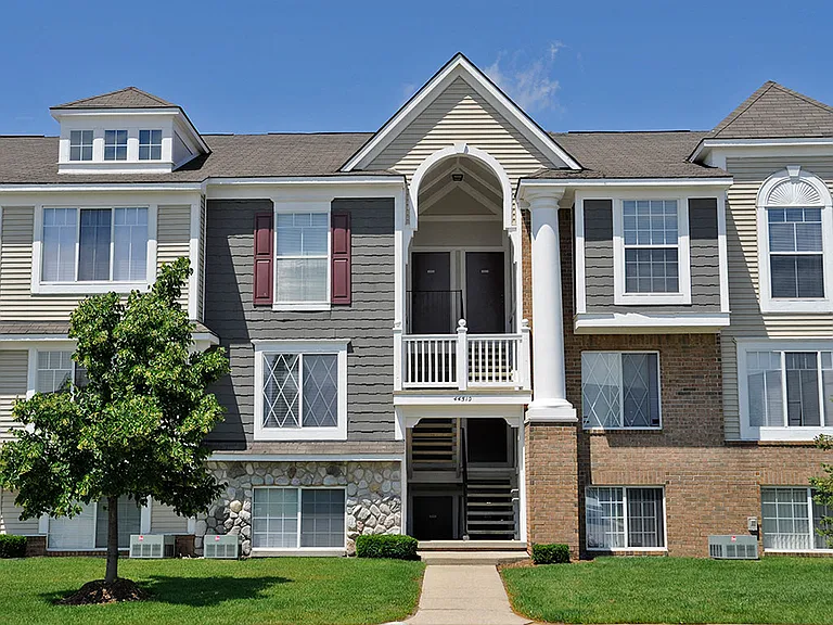 Contemporary Apartment Exterior Details