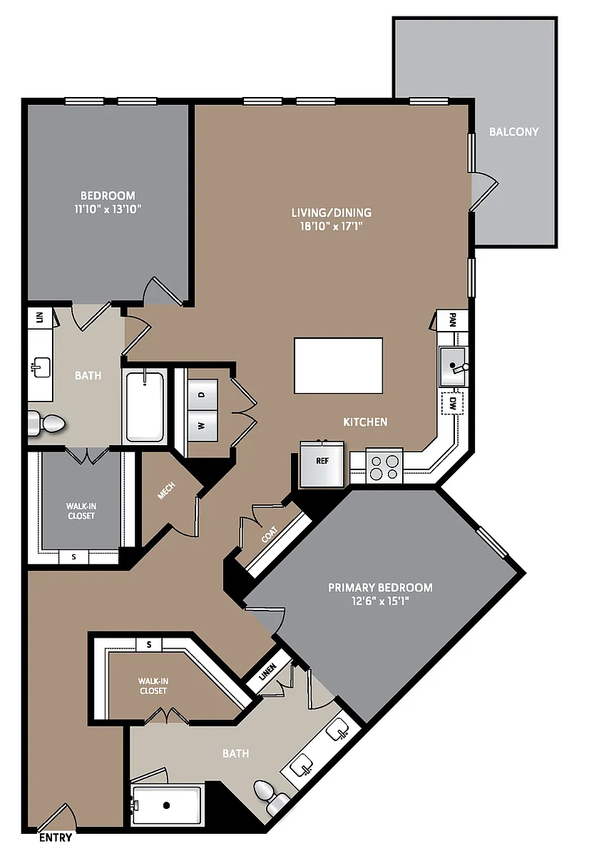 Floor plan B13