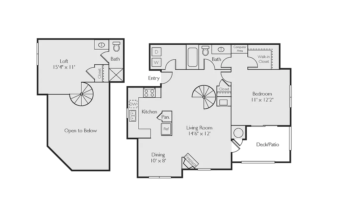 Floor plan A2 Standard