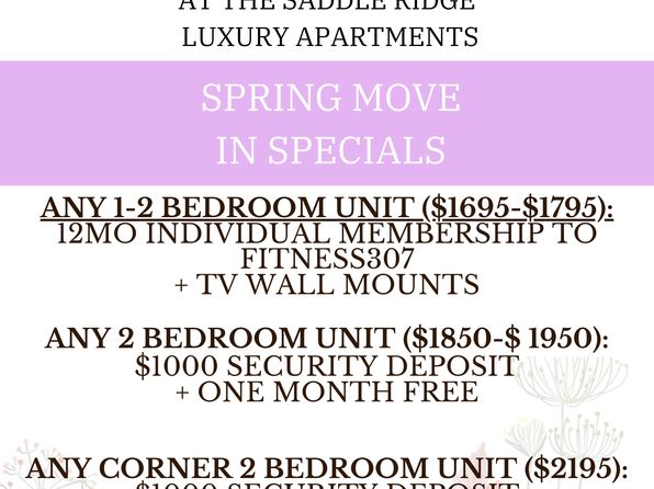 Saddle Ridge Apartments | 6834 Countryside Ave, Cheyenne, WY