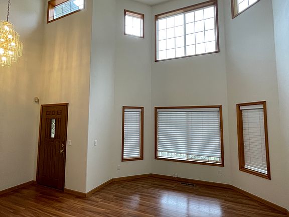 Entryway with High Ceilings