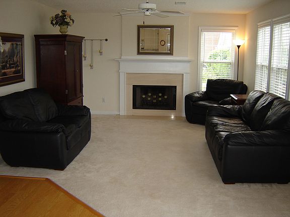 Family Room, opening to the Breakfast Room