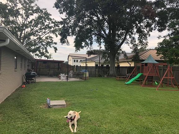 Backyard - room for pups!