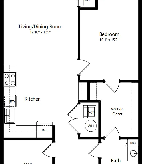 B1 floor plan The Foundmore