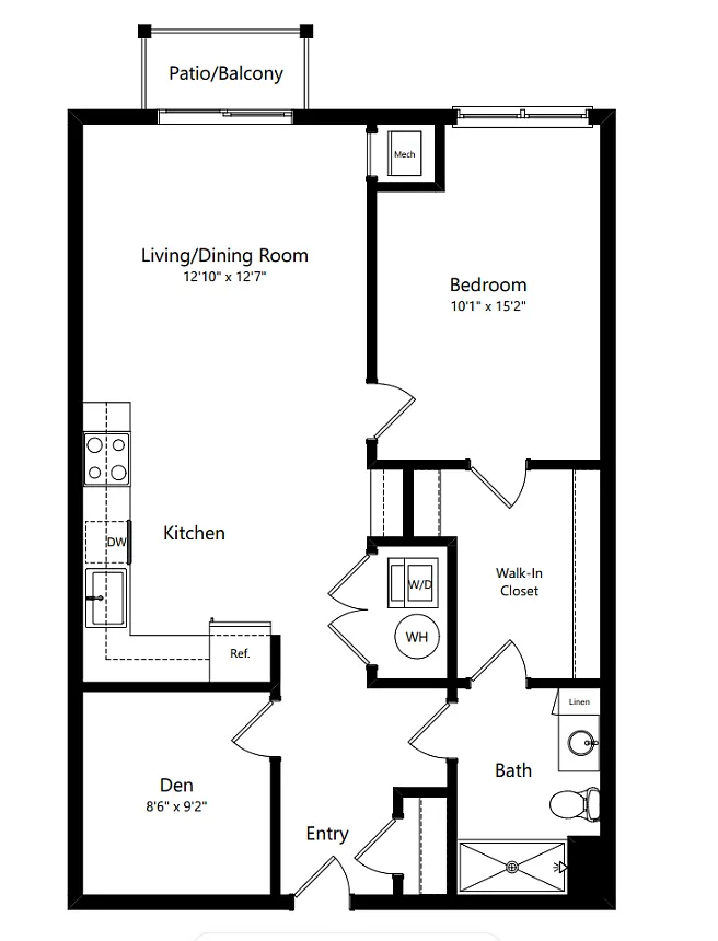 Floor plan B1