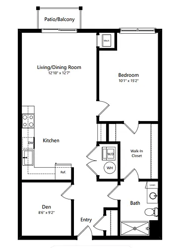 Floor plan B1