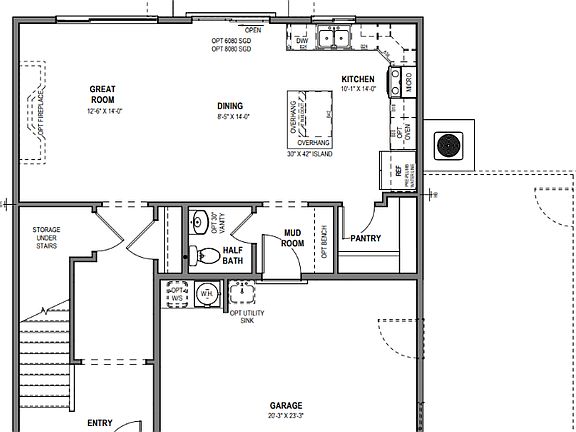 Main Level - Slab on Grade