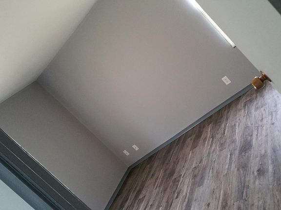 Bedroom with half bath