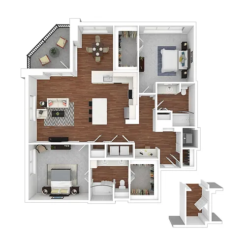 Floor plan B7