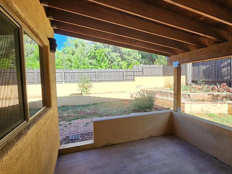 Covered Patio and Fenced Yard