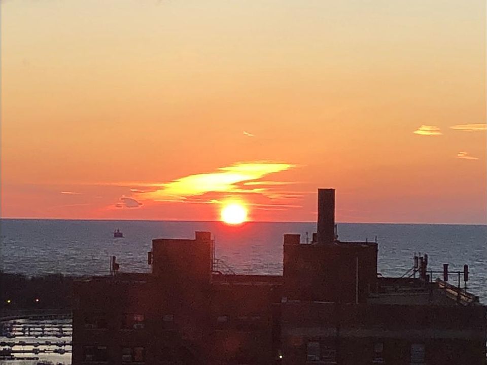 SUN RISE FROM THE BEDROOM