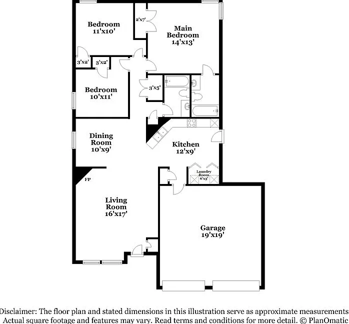 3 bed, 2.0 bath, 1208 sqft, $1,900 — Photo 2