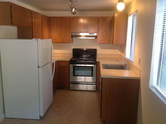 Kitchen: ample cupboard/counter space, stainless range