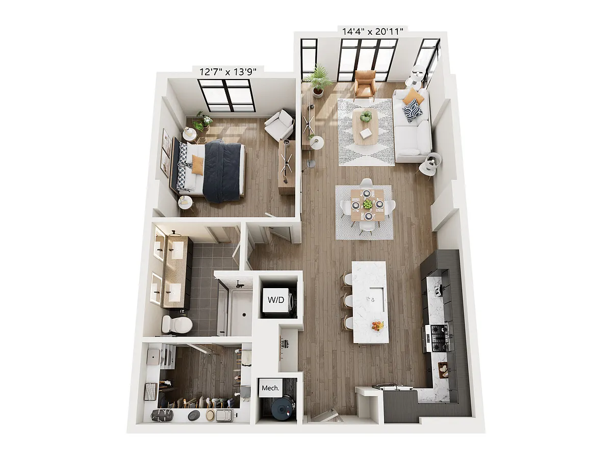 Floor plan Ivy