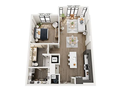 Floor plan Ivy
