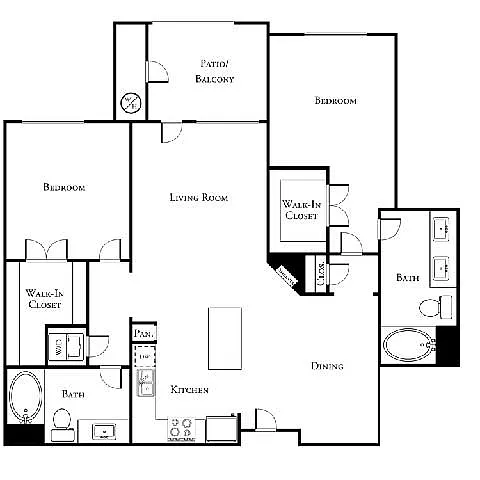 Floor plan 2E2