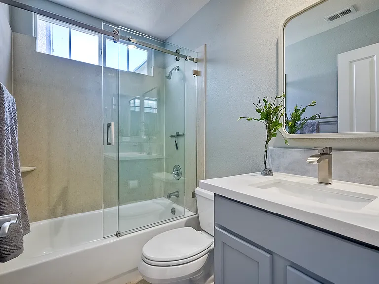 Updated bathrooms on each floor