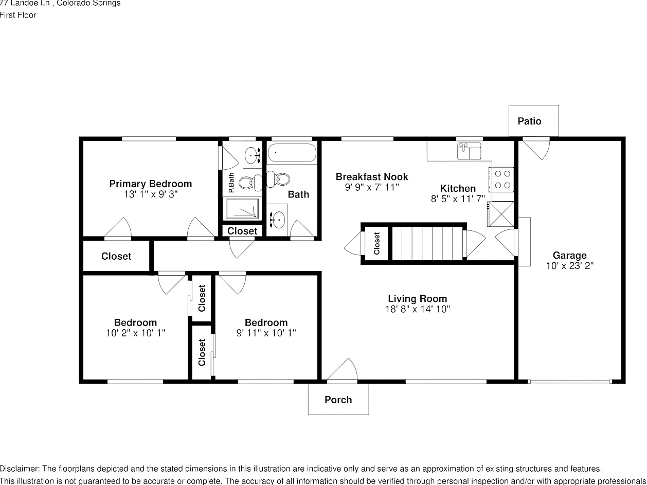 77 Landoe Ln Colorado Springs, CO 80911 — Photo 3