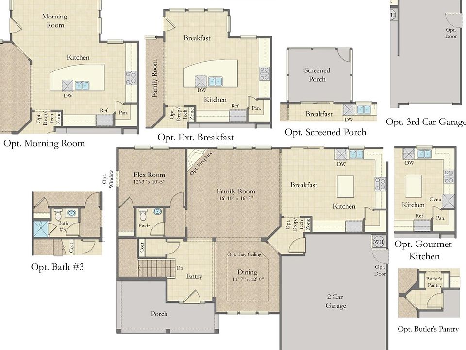 Please reach out to community sales consultant to discuss options selected for this home.