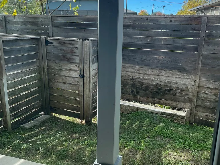 Outdoor private patio