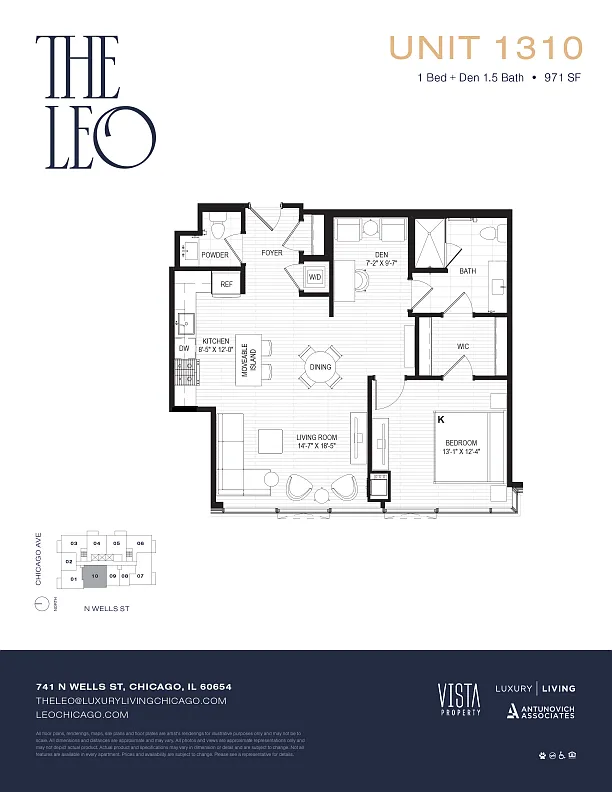 Floor plan 1310
