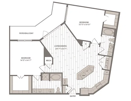 Floor plan B5