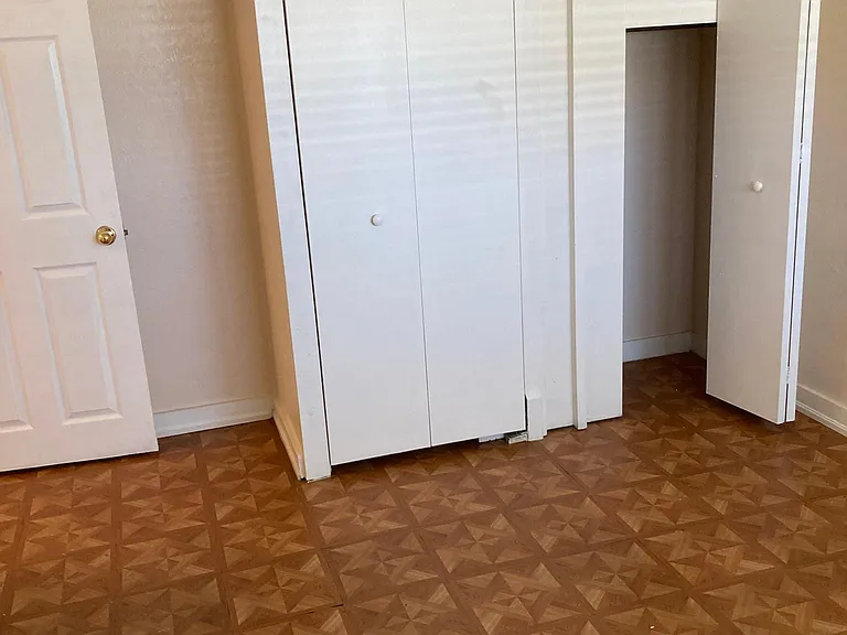 second set of closets in bedroom