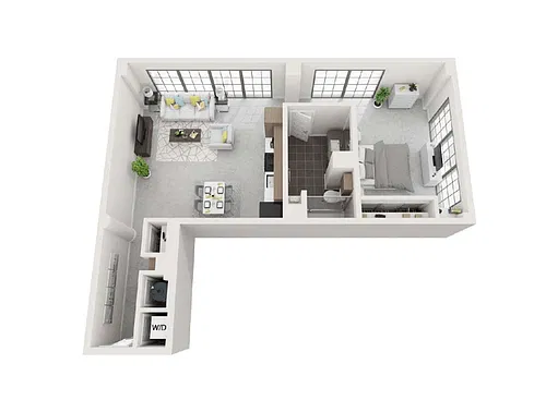 Floor plan The Candler (A6)