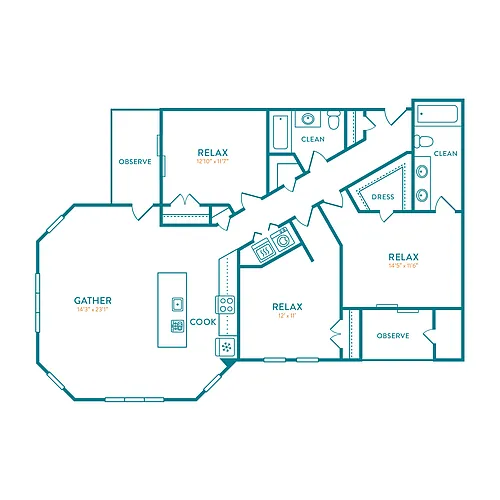 Floor plan Stamford