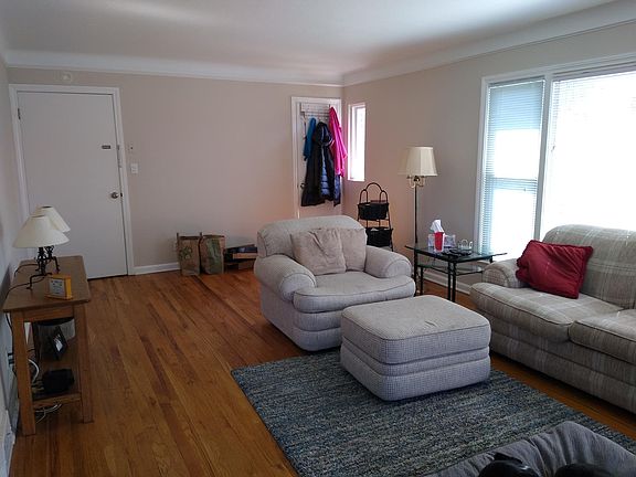 Front door and closet