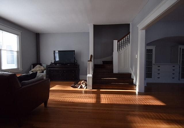 Large and bright living room