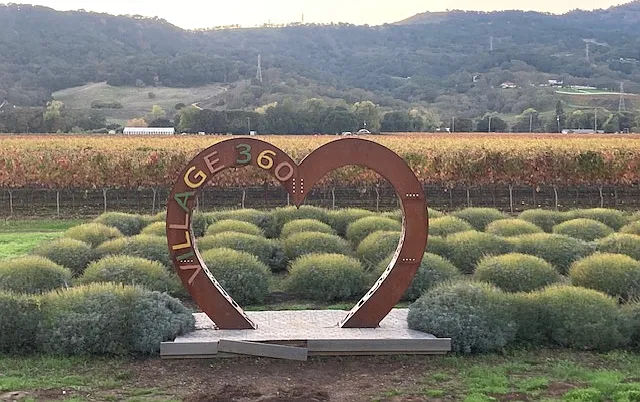 Village 360-includes BackYard Vines Winery/Tasting; The Landing Restaurant; Yoga Wellness classes, and stunning views and sunsets